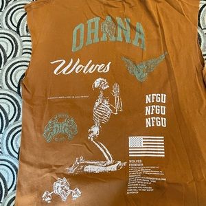 Ohana and bishido workout shirts mens large